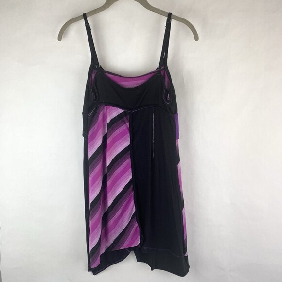 VTG Y2K Tank Top Babydoll Medium Fairy Grunge Whimsigoth Mini Dress Floral Forla - Picture 2 of 16